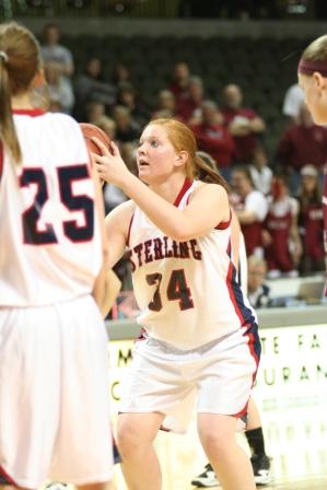 Britany Gasper vs Valley City State 2011